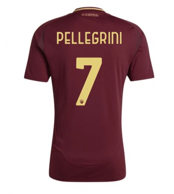 AS Roma Lorenzo Pellegrini #7 Hemmatröja 2024-25 Kortärmad